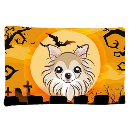 Carolines Treasures Halloween Chihuahua Fabric Standard Pillowcase BB1809PILLOWCASE